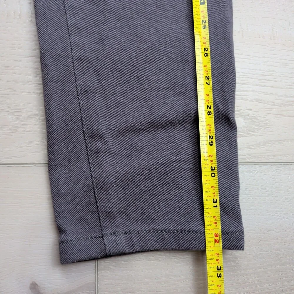 Peter Manning Travel Jeans Mens 30x23 Slim Fit‎ Gray Stretch Denim New York